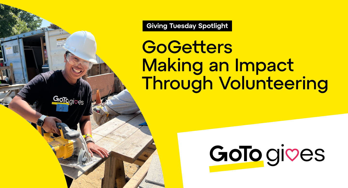 Destaque da Giving Tuesday: GoGetters causam impacto com trabalhos voluntários.