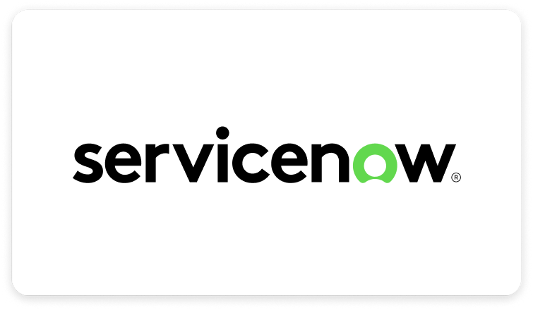 Service Now logo.