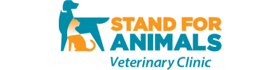 Logo van dierenkliniek Stand For Animals.