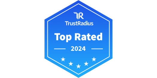 Top Rated Award van TrustRadius.