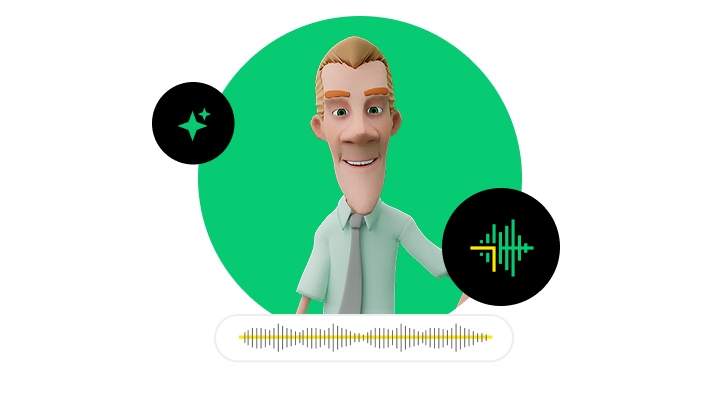 Stempersonage Michael voor de AI-receptionist van GoTo Connect.