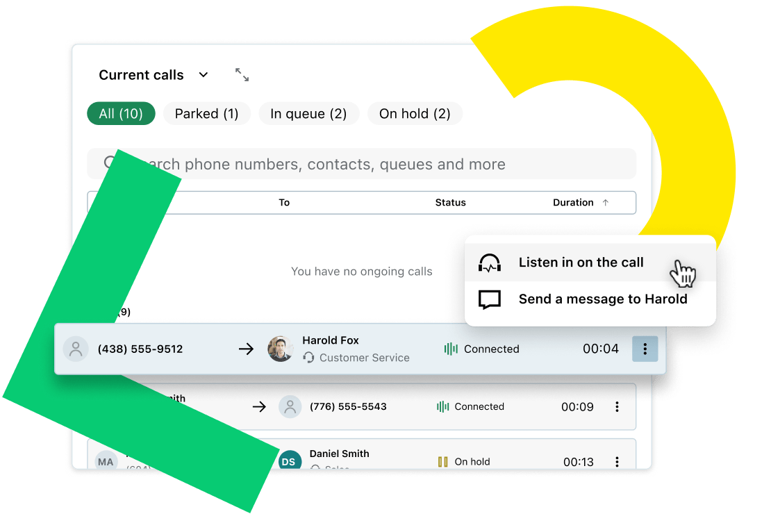 Operatori che monitorano la dashboard per indirizzare il processo decisionale.