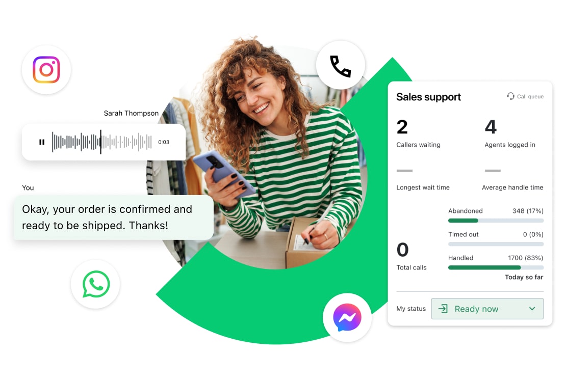 GoTo Connect is an all-in-one platform designed to meet the communication needs of retail businesses.