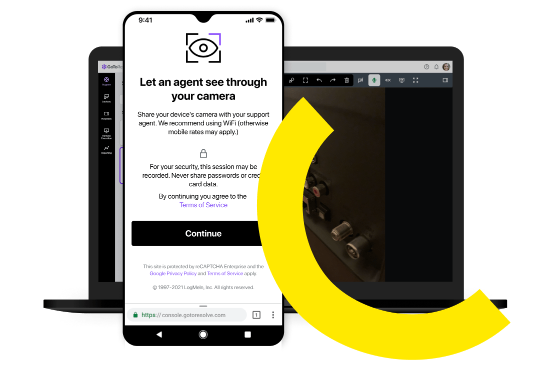 La registrazione delle sessioni ti permette di registrare automaticamente tutte le attività su schermo quando viene avviata una sessione di supporto.