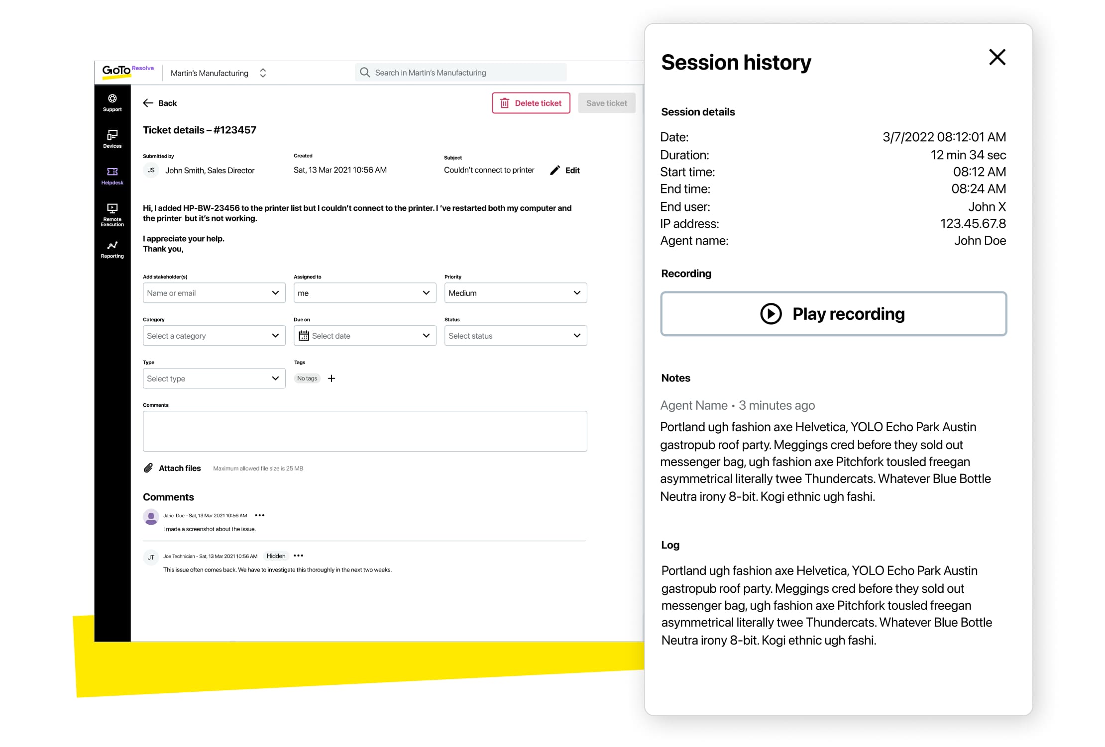 Suivez vos sessions d’assistance, surveillez les performances de vos équipes et identifiez les axes d’amélioration