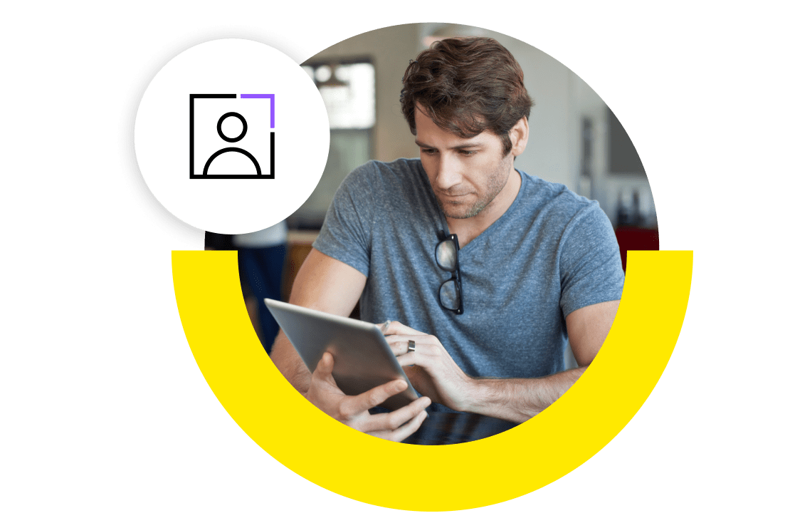 Écran montrant un utilisateur GoTo Resolve gérant les modes de l’appareil sur une tablette.