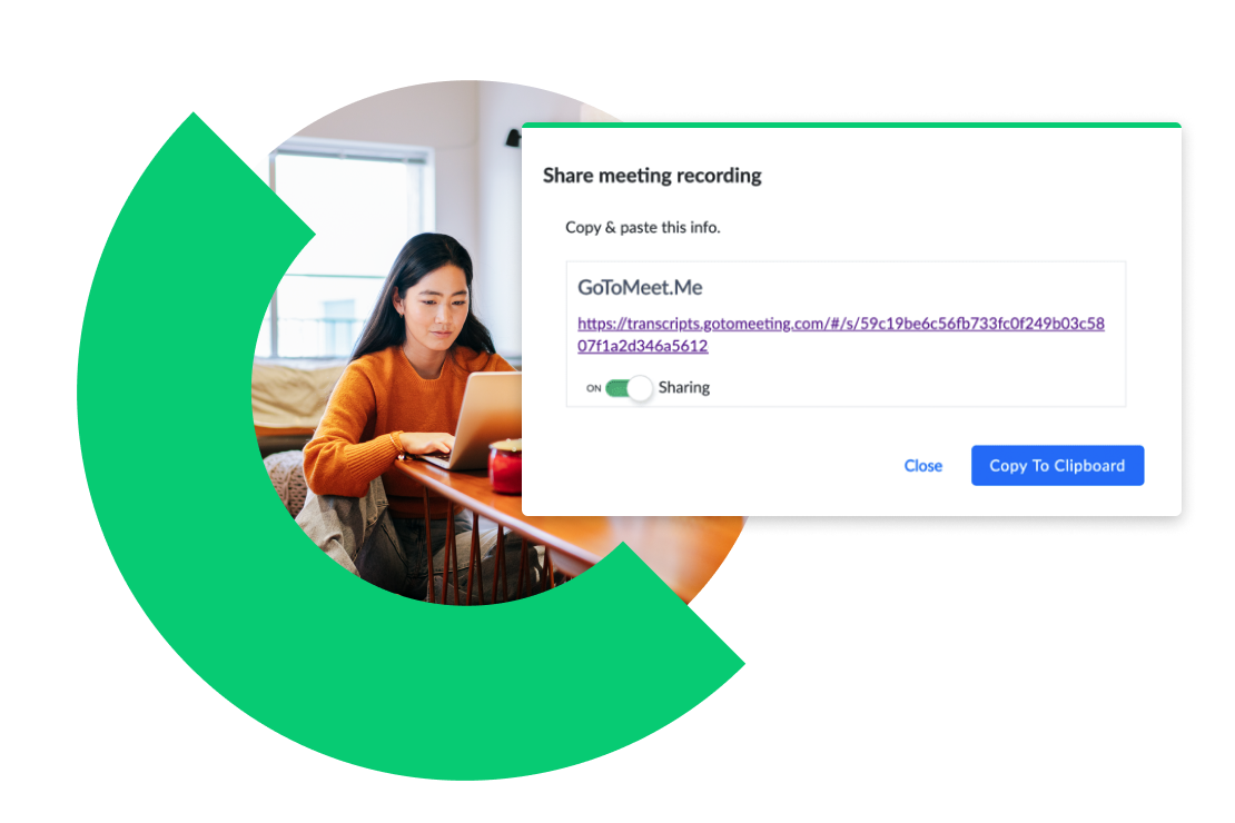GoTo Meeting screen sharing and more.