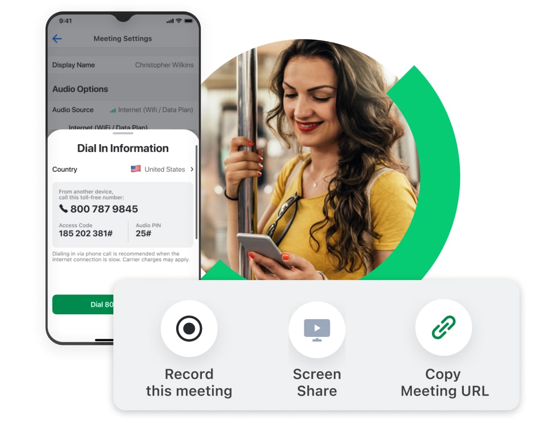 Partecipa a una riunione GoTo Connect da cellulare.