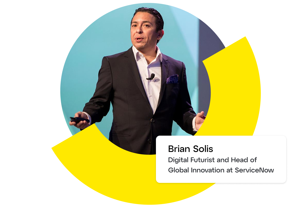 Digital Futurist and Head of Global Innovation at ServiceNow, Brian Solis