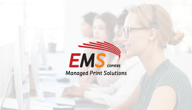 EMS Copiers logo