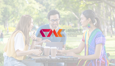 Australian Technical & Management College logo.