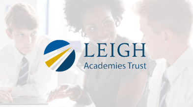 Leigh Academy logo.